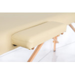 RestPro Classic 2 Beige Κρεβάτι Μασάζ Φυσικοθεραπείας Βαλίτσα Ξύλινο